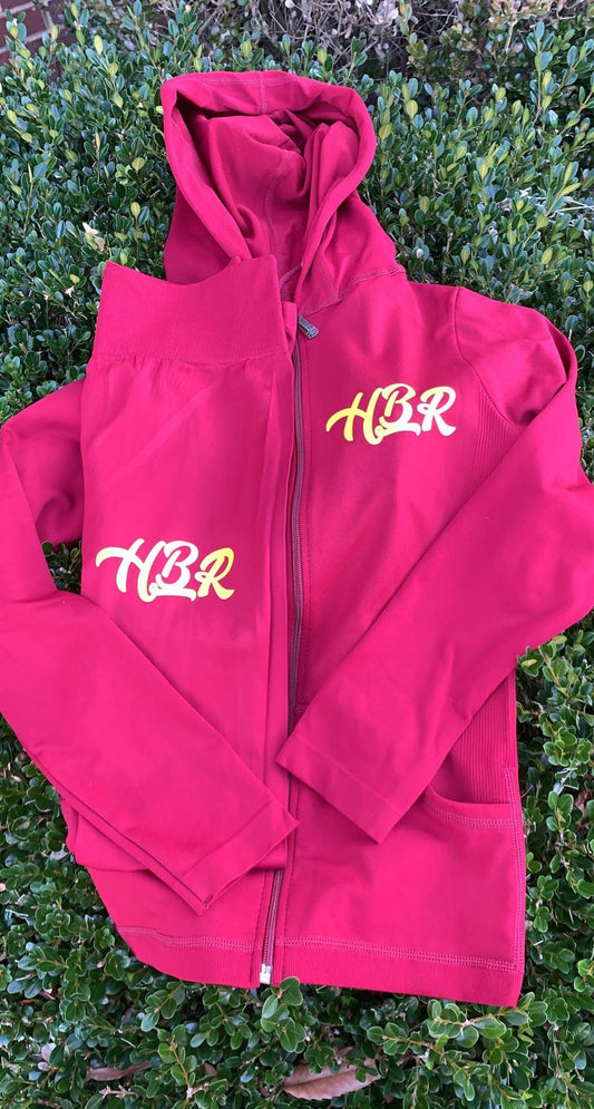 HBR Burgundy/Yellow Mix Lady Set