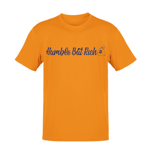 Humble But Rich Orange/Blue Tee